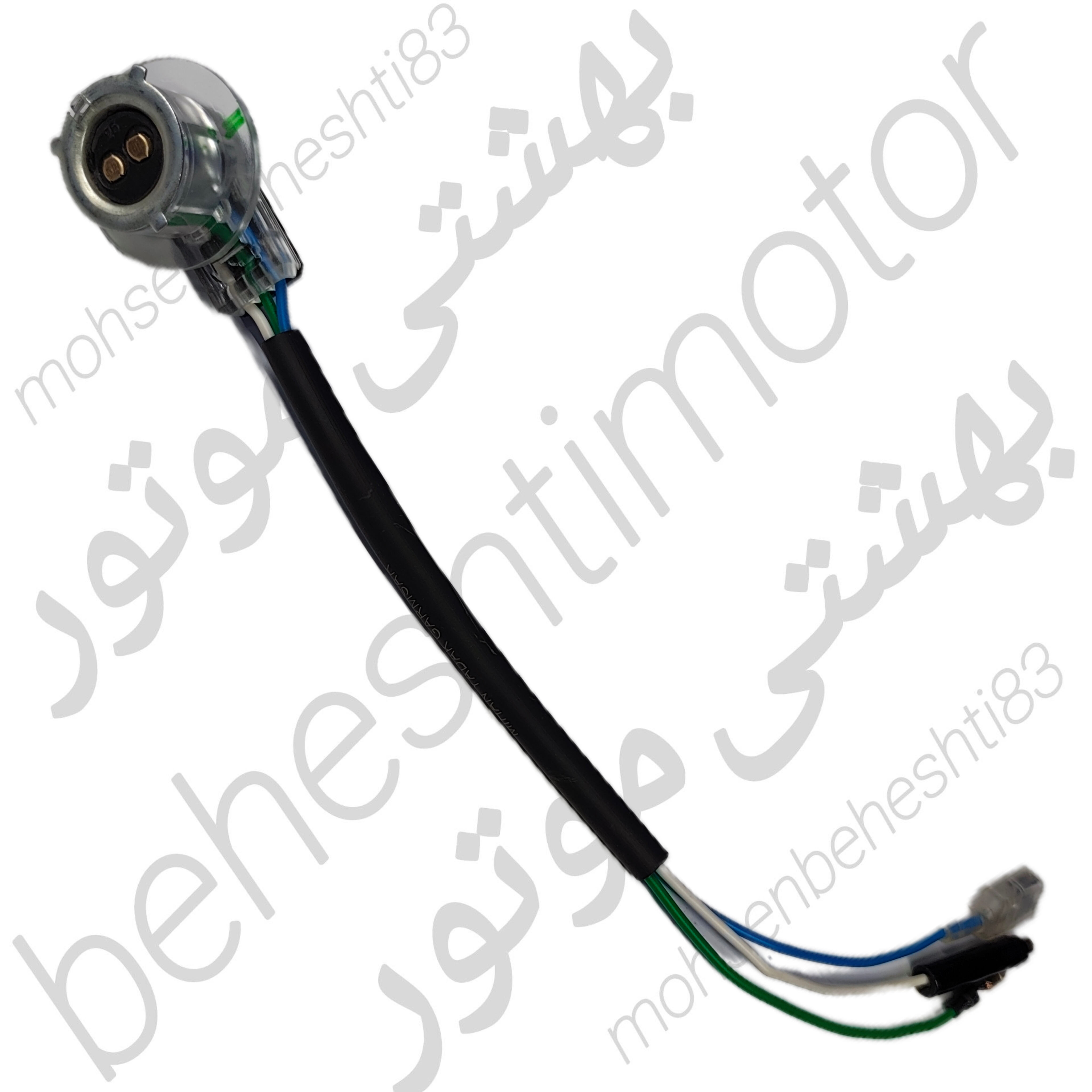 ذغال (بادرم) چراغ خطر و جلو موتورسیکلت